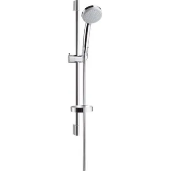 Hansgrohe CROMA 100 4JET sprchová souprava 4-dílná, ruční sprcha pr. 100 mm, 4 proudy, tyč, hadice, mýdlenka, chrom