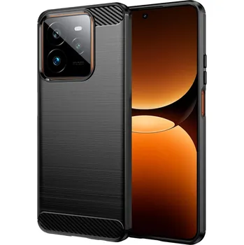 Pouzdro na mobilní telefon Pouzdro Techsuit Carbon Silicone pro Realme GT 7 Pro černé