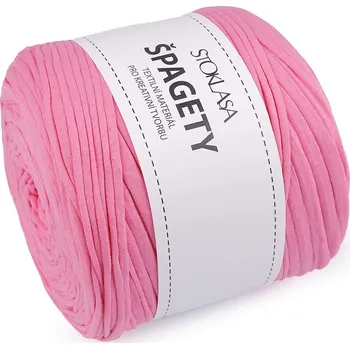 Příze Špagety / příze 550 g, střední, 23 růžová různé odstíny