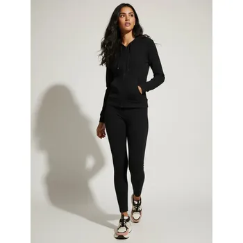 Dámské legíny Sinsay - Žebrované legíny - černá - 705HA-99X - 705HA-99X-S