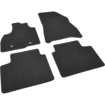 autokoberec Autokoberce textilní přesné černé / černé obšití - Dacia Bigster MHEV (2024-) 5-sedadel