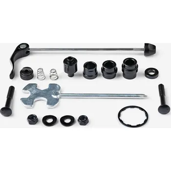 Příslušenství pro trenažer VAN RYSEL Sada rychloupínák/osa na trenažér D500 a D900