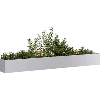 Truhlík vidaXL Truhlík 360x40x40 cm pozinkovaná ocel