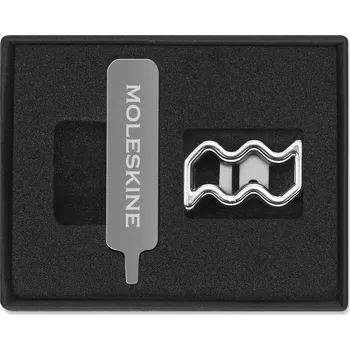 Kancelářské potřeby Moleskine, Ozdoba na zápisník Moleskine zvěrokruh vodnář stříbrná - Formadore