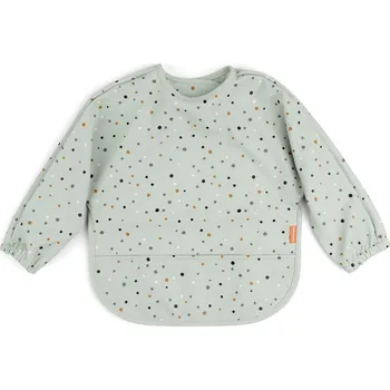 Done by deer, Bryndáček s rukávy Happy Dots 6-18 m zelený - Formadore