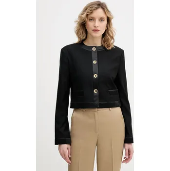 Dámské sako Blazer s příměsí vlny Karl Lagerfeld KARL DAILY B1W14038 černá 99X, vel. 38