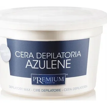 Premium Textile 350 ml azulenový vosk na depilaci v plechovce