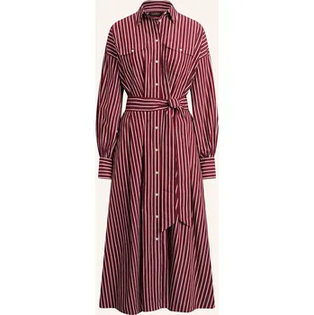 Dámské šaty Lauren Ralph Lauren Dámské Košilové Šaty, tmavě červená /...