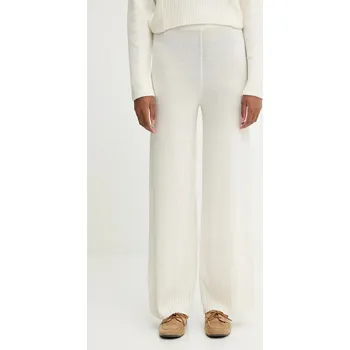 Dámské kalhoty Kalhoty s příměsí vlny United Colors of Benetton 102HDF00Z béžová 01X, vel. M