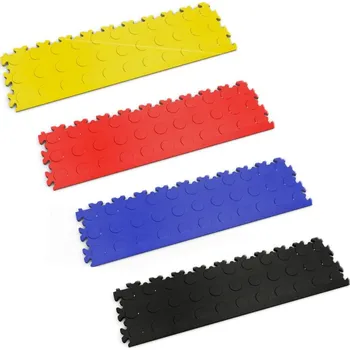 Rohožka PVC nájezd Mosolut Machine Industrial, 7mm, mince ECO - hnědá