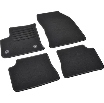 autokoberec Autokoberce textilní přesné černé / černé obšití - Jeep Avenger Electric (2024-) 5-sedadel