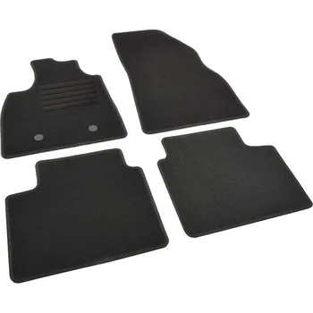 autokoberec Autokoberce textilní přesné černé / černé obšití - Dacia Bigster LPG (2024-) 5-sedadel