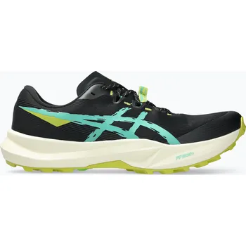 Pánská sportovní obuv Pánské běžecké boty ASICS Fuji Lite 6 black/aurora green