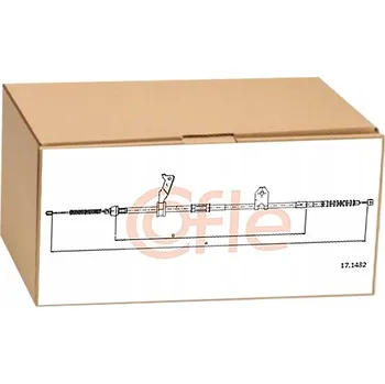 Brzdová hadice LANKO RUČNÍ BRZDY 17.1482 COFLE