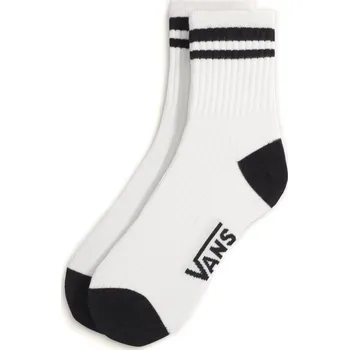 Pánské oblečení ponožky VANS Bergman Low Crew Black - L