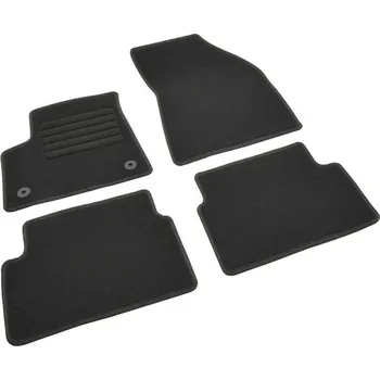 autokoberec Autokoberce textilní přesné černé / černé obšití - Fiat Grande Panda Electric (2024-) 5-sedadel