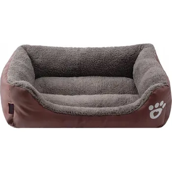 Pelíšek pro psa Pelech Sofa pro psy a kočky Hnědý, L