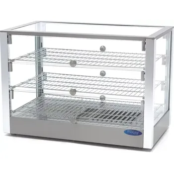 Maxima Vyhřívaný stojan na potraviny 70 cm - 3 police - 115 l | 09400788