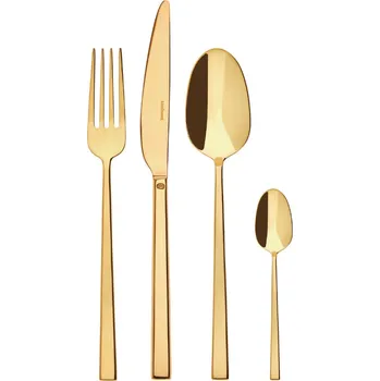 Příbor Sambonet Rock 24 kusů zlatá