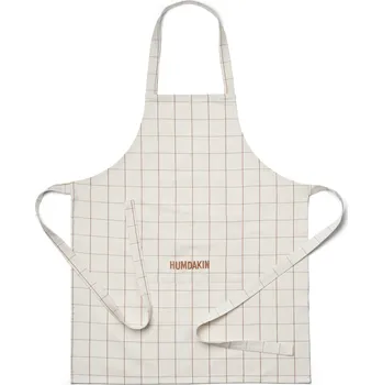 Kuchyňská zástěra Humdakin, Kuchyňská zástěra Humdakin Check světle hnědá - Formadore