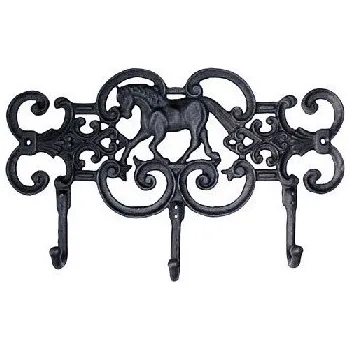 Věšák Litinový věšák s koníky HKM – 3 háčky