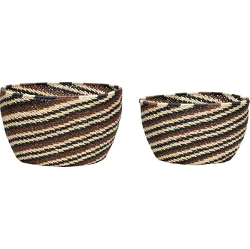 Úložný box Hübsch, Košík Hübsch 511110 2 ks - Formadore