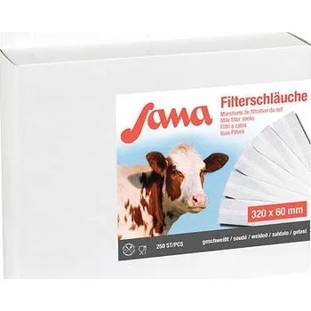 Chov hospodářského zvířete Filtrační rukáv na mléko Sana, lepený, 57/60mm, 250ks délka 620 mm
