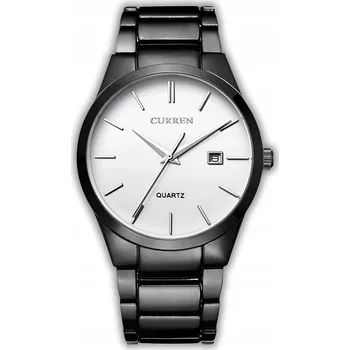 Hodinky Pánské ocelové hodinky Curren zegarek męski stalowy datownik