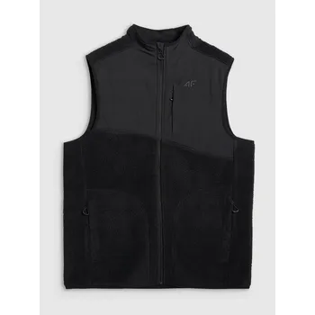 4F pánská vesta KAMIZELKA černá velikost XL