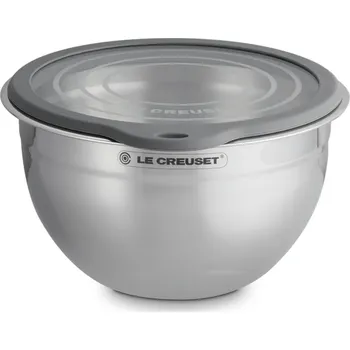 Le Creuset, Miska kuchyňská BBQ Outdoor se skleněnou pokličkou 23 cm ocelová - Formadore