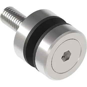 Zábradlí Bodový držák skla pro 8-18 mm sklo, viditelně přišroubovaný, o 30 mm, nerez V2A