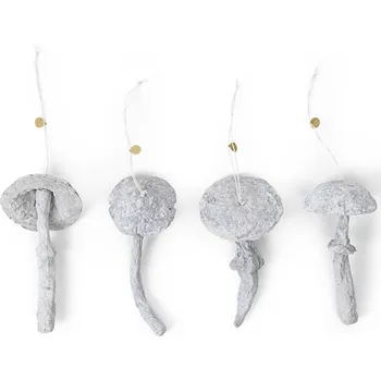 Vánoční dekorace Ferm Living, Ozdoby na vánoční stromek Ferm Living houby 4 ks - Formadore