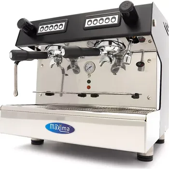 Kuchyňský mlýnek Maxima Espresso Kávovar - 2 Písty - Kompaktní - 360 Šálků za Hodinu | 09100001