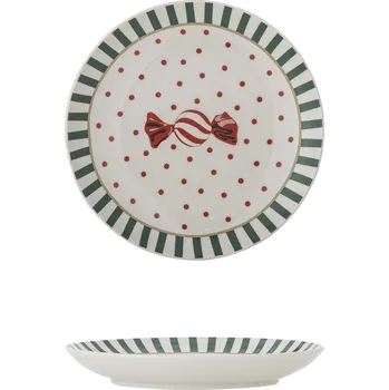 Talíř Bloomingville, Dezertní talířek Yule, 16 cm - Formadore