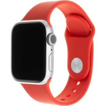 Řemínek FIXED Silicone Strap na Apple Watch 42 mm/44 mm červený (FIXSST-434-RD)