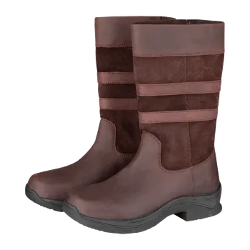 Jezdecká obuv Stájové boty Waldhausen Oklahoma hnědé Barva: hnědá, Velikost: 37