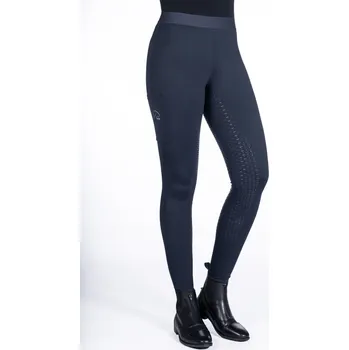 Jezdecké kalhoty Jezdecké legíny Bella HKM Barva: černá, Velikost: 40/42 Silikonový sed