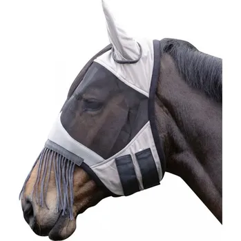 Jezdectví Maska proti hmyzu HKM s třásněmi Velikost: FULL