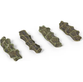 Úložný box Ferm Living, Podložky na příbory Serre zelený mech 4 ks - Formadore