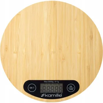 Kuchyňská váha Kuchyňská váha Kamille KM7109 béžová/hnědá 5 kg