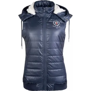 Dámská jezdecká vesta ASHLEY HKM Barva: Modrá, Velikost: S