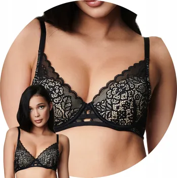 Podprsenka Push-up podprsenka Henderson Hint černá 85C