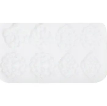 Forma na odlévání FS-451 Forma na pryskyřici silikonová forma na odlitky 121x71x4,5mm přívěsky