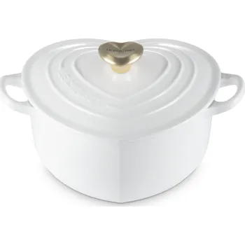 Pánev Le Creuset, Pekáč Tradition Collection srdce 20 cm bílý - Formadore