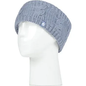 Pokrývka hlavy Termo čelenka Alta Heat Holders copánkový vzor Barva: kouřově modrá