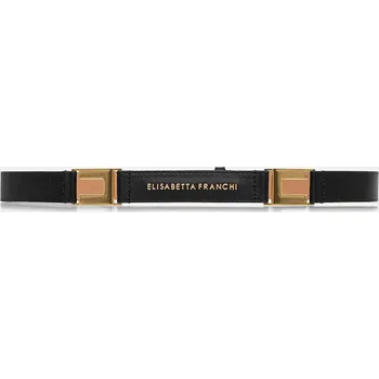 Opasek Pásek Elisabetta Franchi CT09S61E2 černá 99X, vel. 40