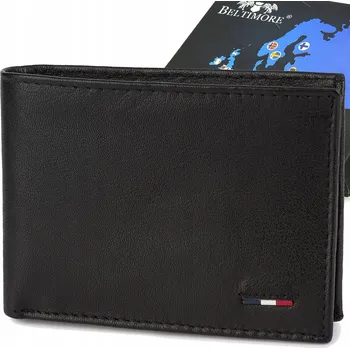 Peněženka Beltimore pánská peněženka z pravé kůže černá - muž