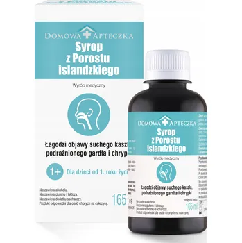 Sirup Doplněk stravy Domowa Apteczka Islandský lišejník sirup 165 ml