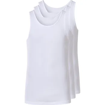 Pánské tílko esmara Men Pánský nátělník XXL, 3 kusy (bílá, 9/3XL)
