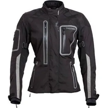 Moto bunda Triumph dámská textilní bunda Snowdon – XL, černá